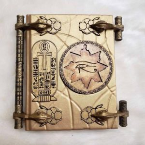 New Book of the Dead Mummy Prop Book Resin Ornament The Book of the Dead Ornament